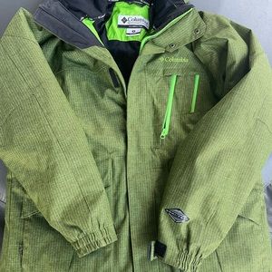 Columbia Omnitech interchange ski snowboard coat jacket.  Men’s medium